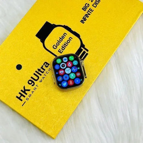 HK-09 Smart Watch Ultra Golden Edition Trend Nexus
