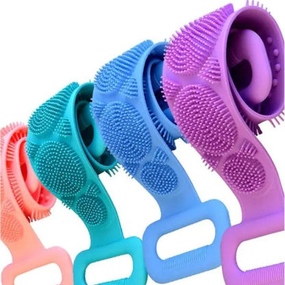 CleanWave™ Multicolor Body Wash Belt – Silicone Comfort & Hygiene (1 Pc) Trend Nexus