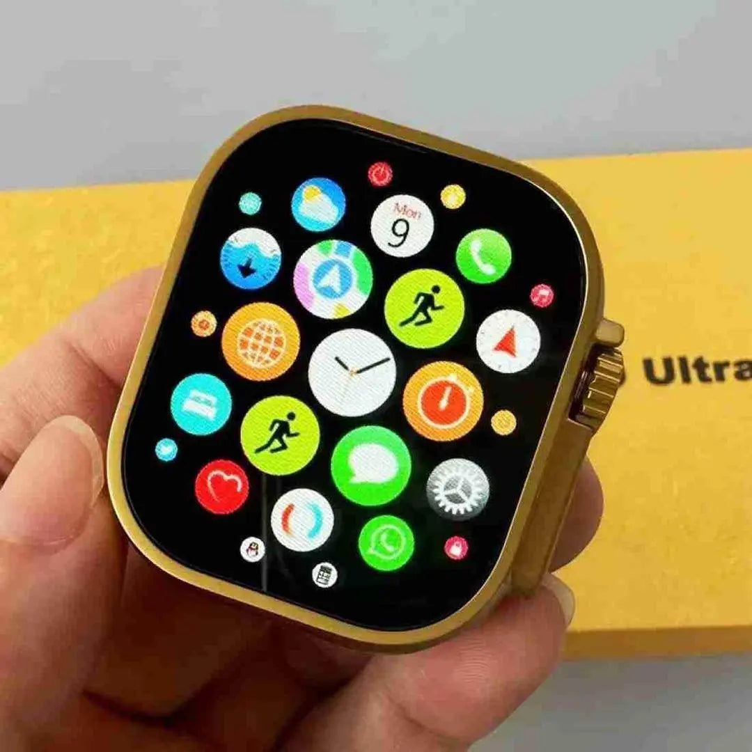 HK-09 Smart Watch Ultra Golden Edition Trend Nexus