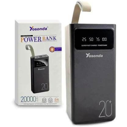 Fast Charging Power Bank – 20,000 mAh | Charge 3 Devices Simultaneously Trend Nexus