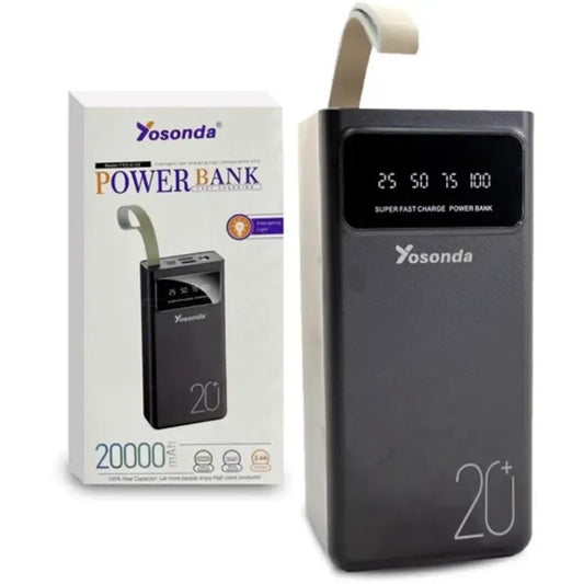 Fast Charging Power Bank – 20,000 mAh | Charge 3 Devices Simultaneously Trend Nexus