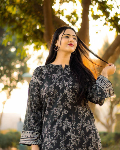 Elegant Women’s Raw Silk 2-Piece Shirt & Trouser Set Trend Nexus