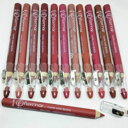 LumaLine™ Smudge Proof Lip Pencil – Pack of 12 Trend Nexus