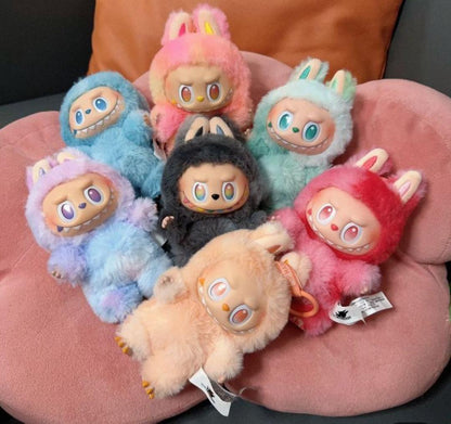 Labubu Doll Plush Toy & Keychain – 5 Pcs Multicolor Set Trend Nexus