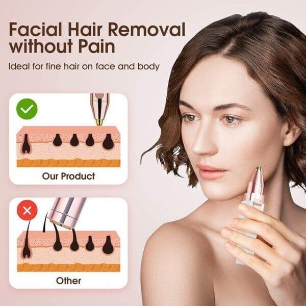 Comfortable Women's Eyebrows Hair Trimmer Trend Nexus