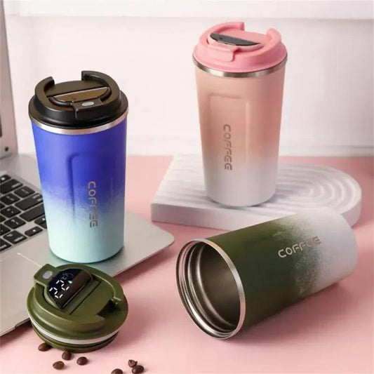Insulated Travel Coffee Mug – 510ml Stainless Steel Leak-Proof Mug - Trend Nexus