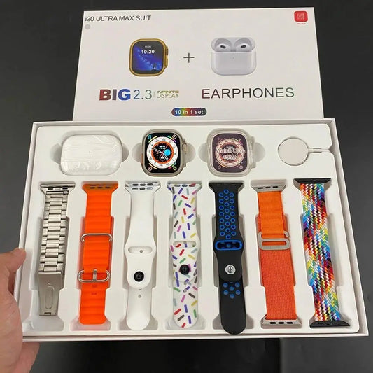 120 Ultra Smart Watch - 20 Pcs of Bluetooth 5.3 Technology with Long Battery Life Trend Nexus