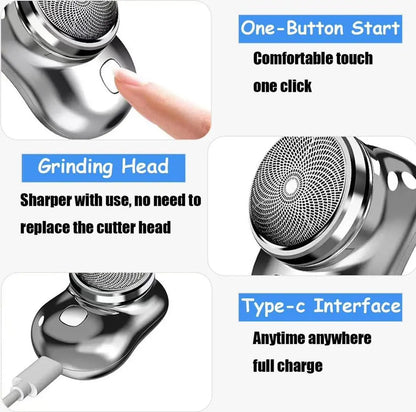 Mini Portable Electric Shaver Trend Nexus