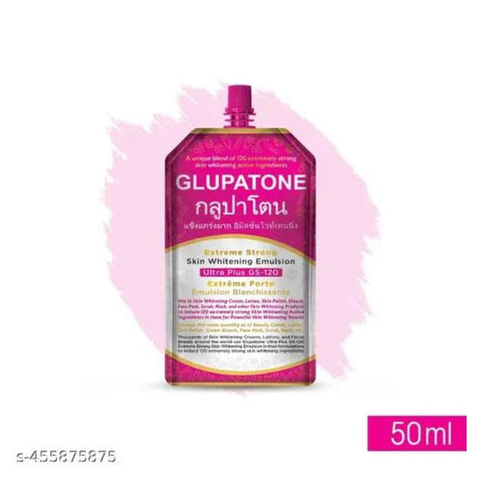 Glupatone Extreme Strong Whitening Emulsion Ultra Plus GS-120 For Face & Body 50ml Trend Nexus