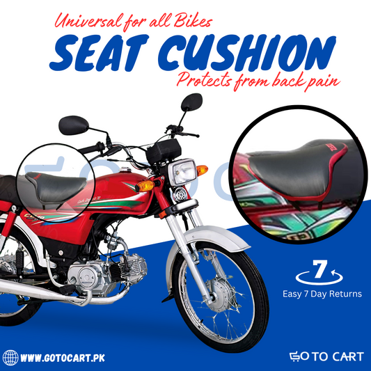 Double Stitch Waterproof Bike Seat Cushion – Comfortable &amp; Durable Ride Trend Nexus