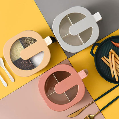 SpiceMaster™ 5-Piece Random Color Spice Box Set with Spoons Trend Nexus