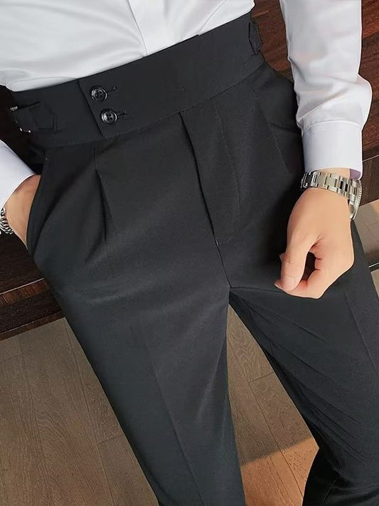Men's Korean-style Slim-fit Skillet Pants Trend Nexus