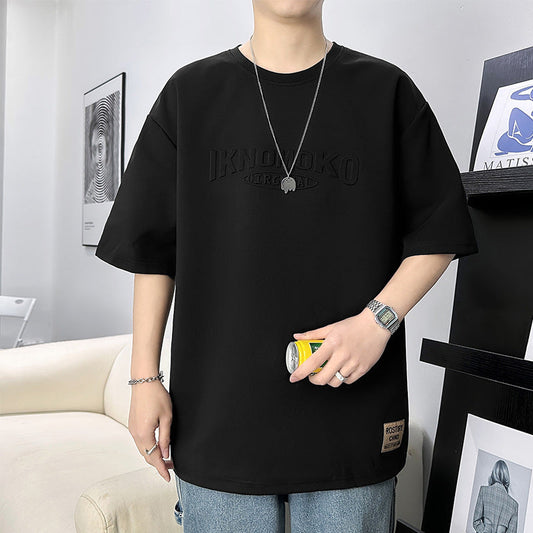 New Hong Kong-style Trendy Steel-printed shirts for men's Trend Nexus