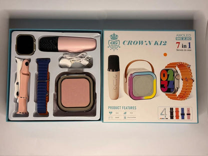 Smart Watch 12 Model – Bluetooth 5.3, Long Battery Life, 4 Smart Wristbands Trend Nexus