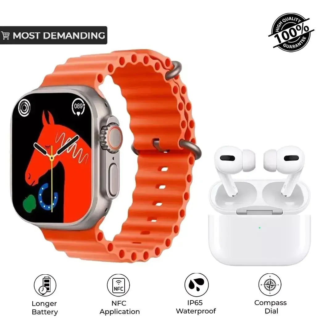120 Ultra Smart Watch - 20 Pcs of Bluetooth 5.3 Technology with Long Battery Life Trend Nexus