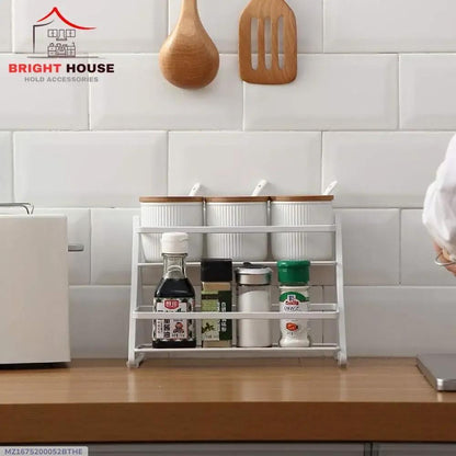 ChefEase™ Metal Spice Rack – Sleek & Organized Storage Solution Trend Nexus
