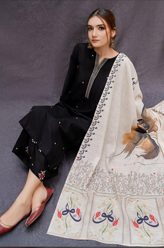 Women's Unstitched Embroidered Suit Trend Nexus