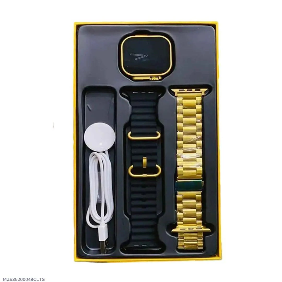 HK-09 Smart Watch Ultra Golden Edition Trend Nexus