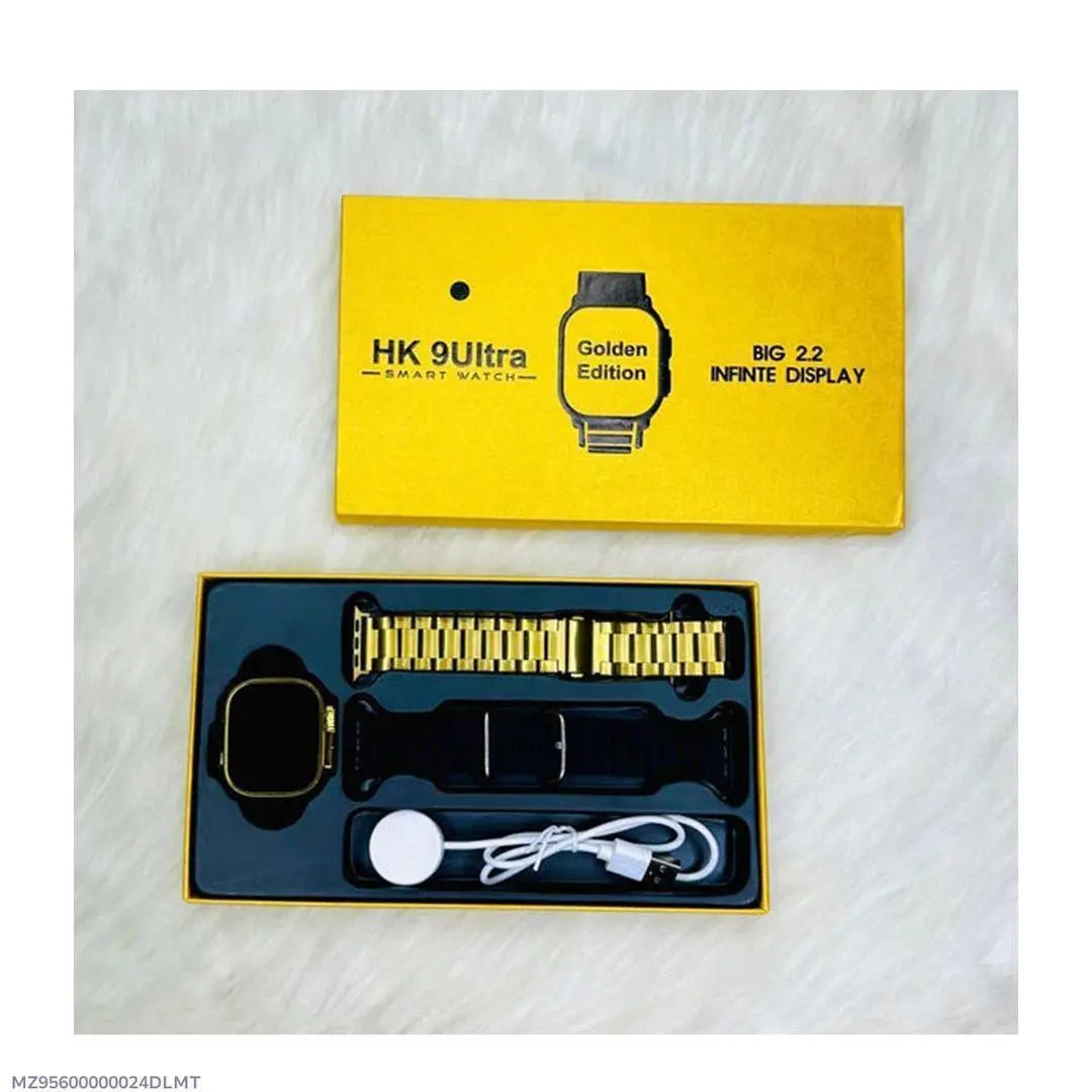 HK-09 Smart Watch Ultra Golden Edition Trend Nexus