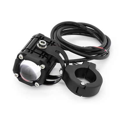 Motorcycle LED Auxiliary Headlight – High/Low Beam, Super Bright Fog & Driving Light With Button Trend Nexus