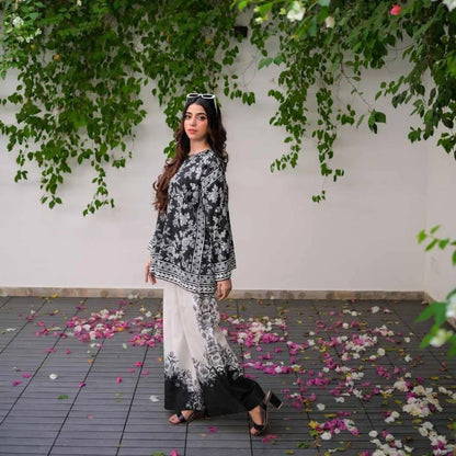 Elegant Women’s Raw Silk 2-Piece Shirt & Trouser Set Trend Nexus