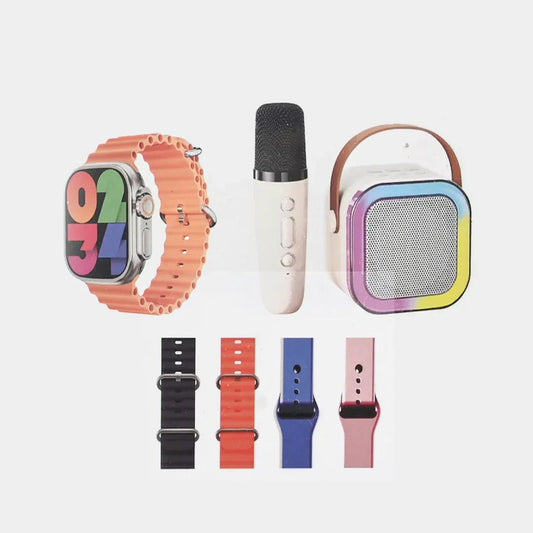 Smart Watch 12 Model with 4 Pcs Smart Wristbands - Bluetooth 5.3 Connectivity Trend Nexus
