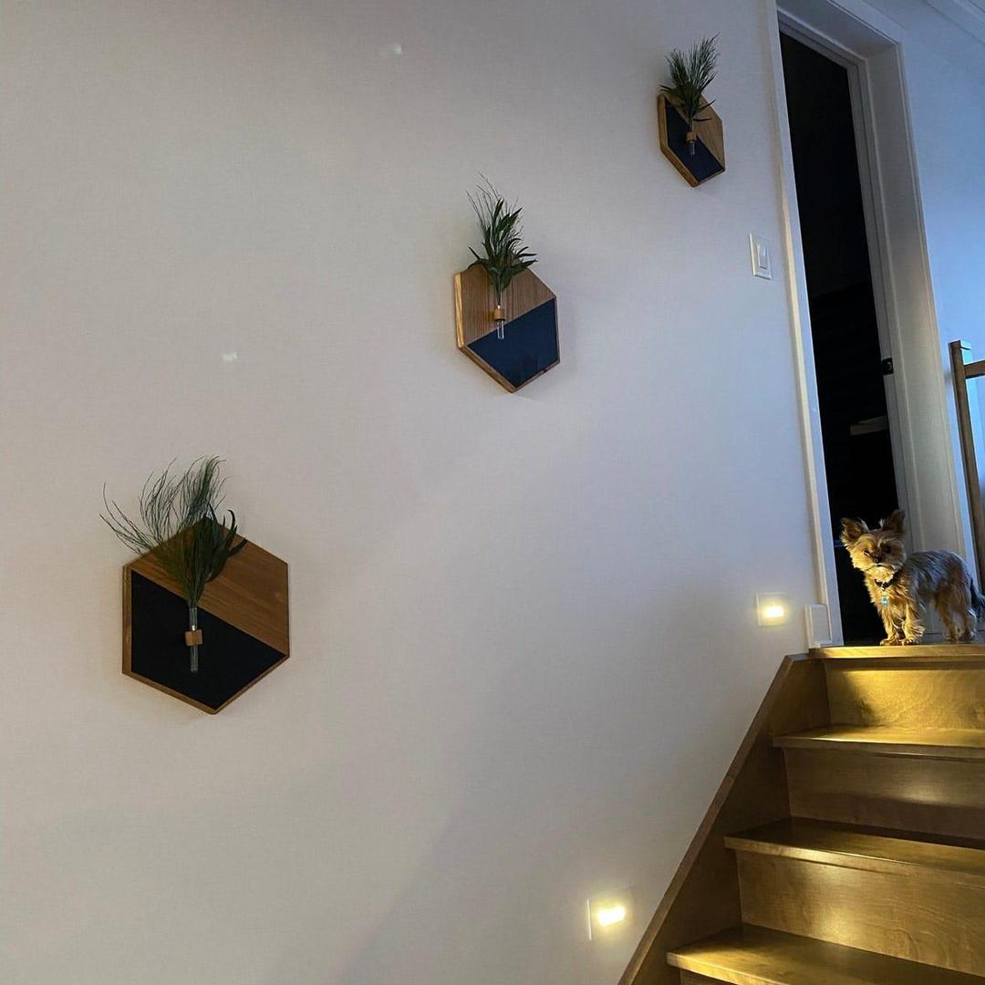 2 Pcs MDF Wood Planters - Stylish Greenery Accents for Your Home Trend Nexus