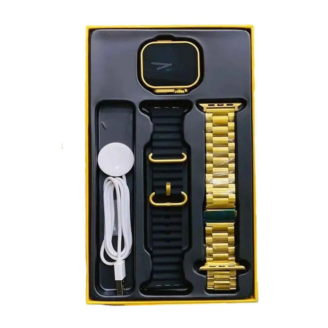 HK-09 Smart Watch Ultra Golden Edition Trend Nexus