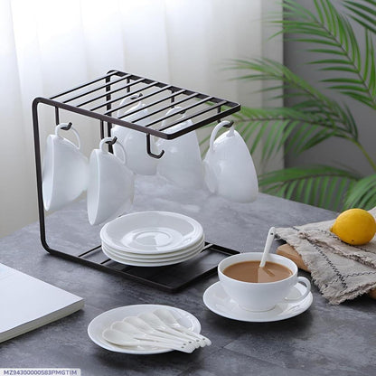CupMate™ Metal Mug Stand – Sleek & Space-Saving Organizer Trend Nexus