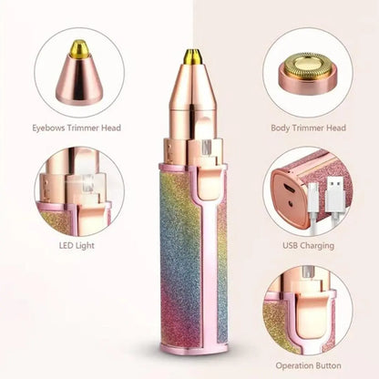 2 In 1 Women's Facial Hair Removal Pen - Comfortable Grip and Ergonomics Design Trend Nexus