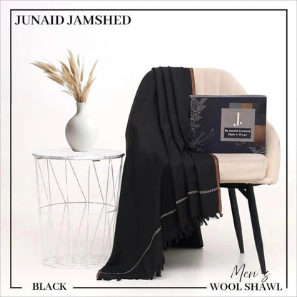 1 Pc Men's Wool Plain Shawl Trend Nexus