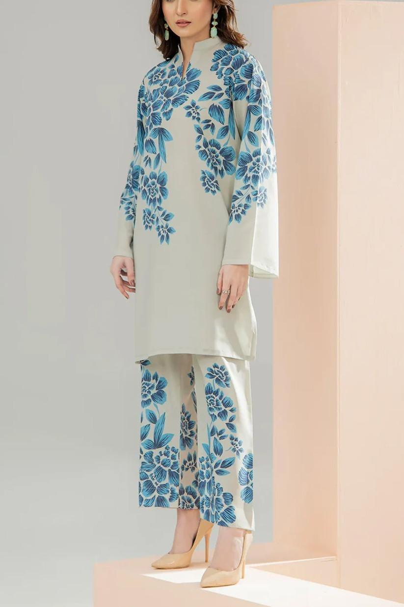 Women's Stitched Printed Shirt and Trouser Set - 2 Pcs Trend Nexus