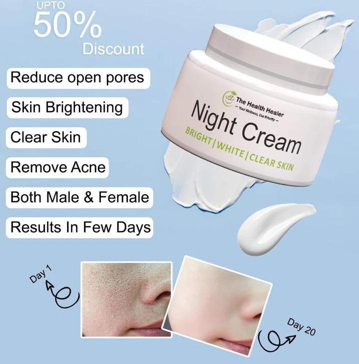 Whitening And Brightening Night Cream Trend Nexus