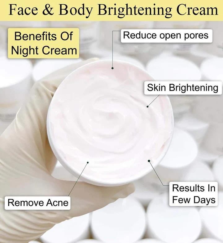 Whitening And Brightening Night Cream Trend Nexus